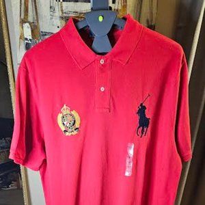 *NEW WITH TAG*POLO RALPH LAUREN Polo shirt  PONY POLO SHIRT XL